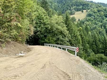 Rutnikov križ - Eberlova bajta - sanacija gozdne ceste (3)